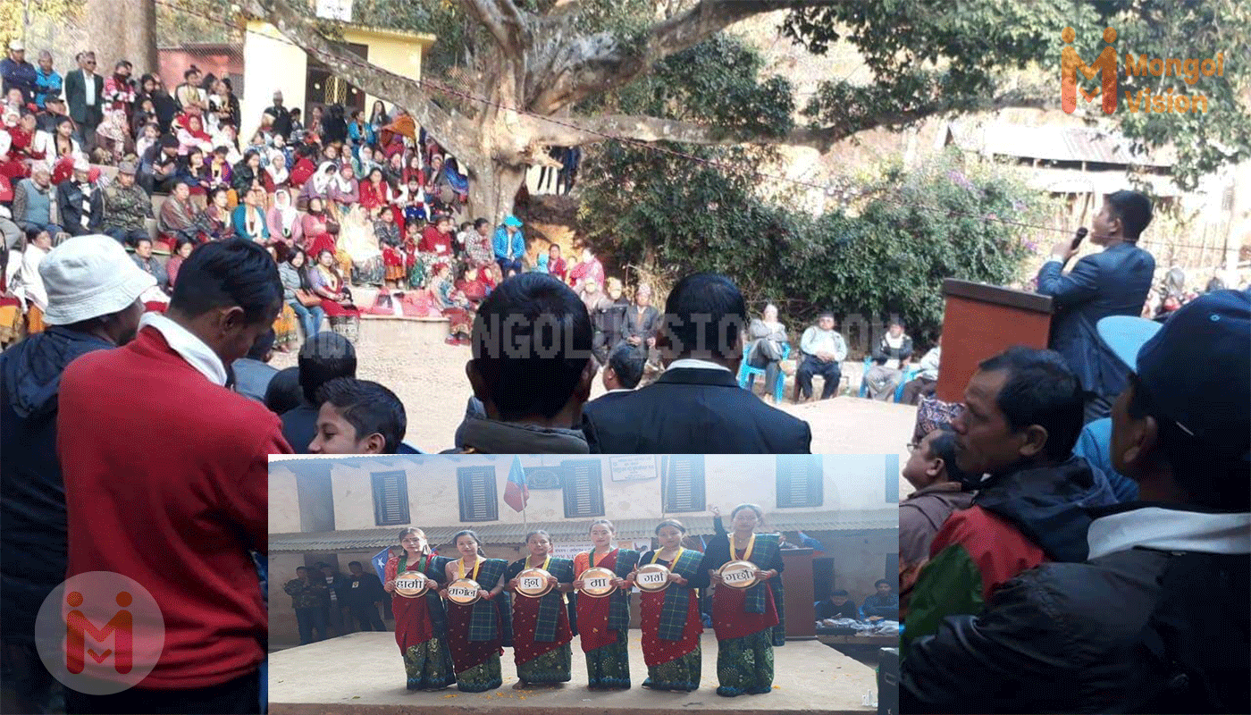 चिर्तुनधारा वडा सभाको अध्यक्षमा मंगाेल जेे.बी गाहा ।
