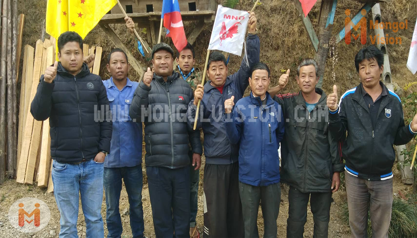 केन्द्रीय प्रेसिडेण्ट नेता कार्यकर्ता  भेटघाटमा व्यस्त