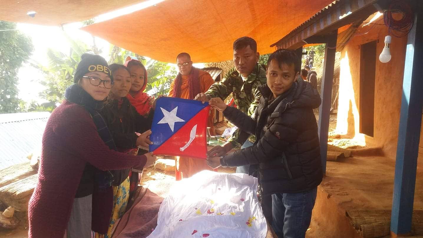 अध्यक्ष मगर पितृशाेकमा