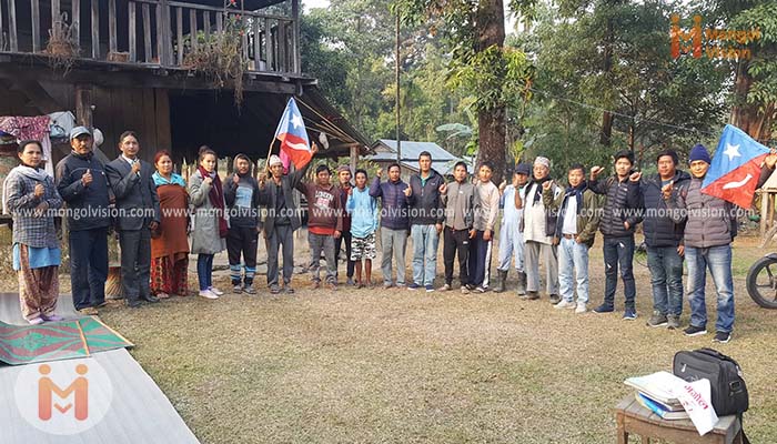 मिक्लाजुङ बक्राहामा मंगोल प्रशिक्षण