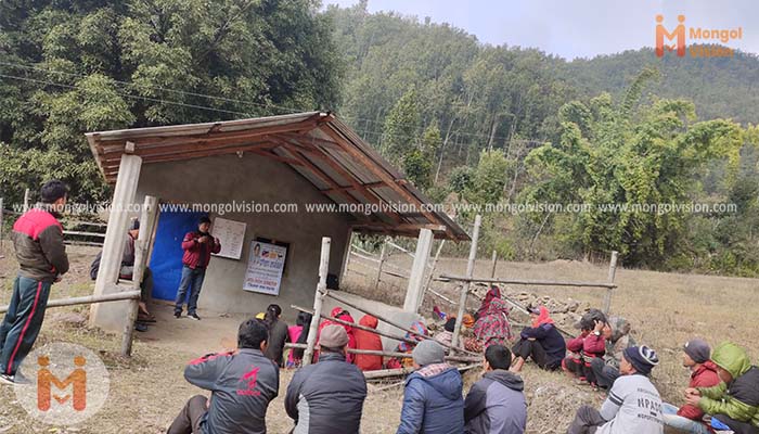 पाल्पाको माथागढि दमारमा मंगोल राष्ट्रवाद सम्बन्धी प्रशिक्षण साथै वडा सभा गठन