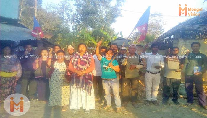 सुनबर्सि पतियापारामा मंगोल राष्ट्रवाद सम्बन्धि प्रशिक्षण