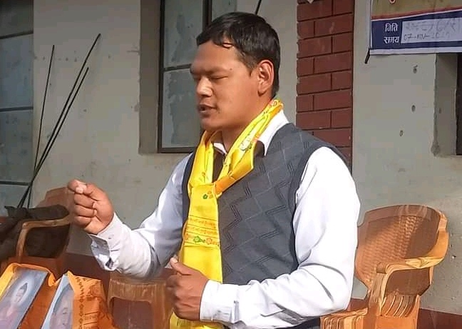 काभ्रेको तेमाल गाउँ पालिकामा एम एनओको वाड सभा