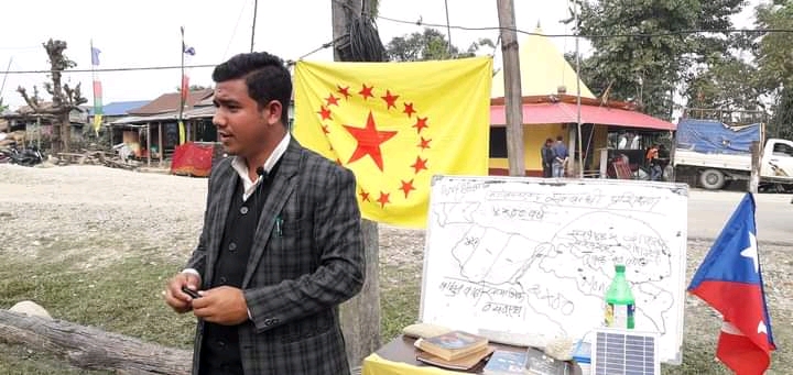 झापाको बाँसबारीमा मंगोल प्रशिक्षण