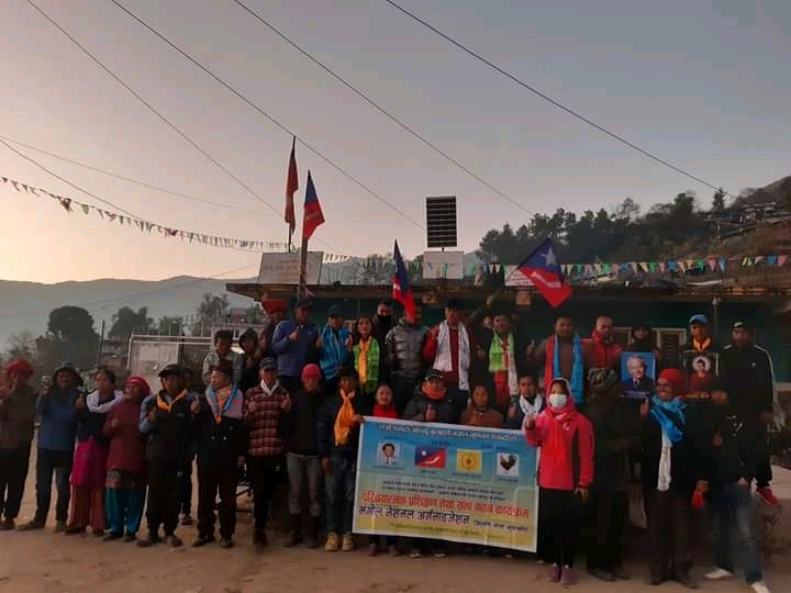 वीरे घलेको अध्यक्षतामा एमएनओ तदर्थ किस्पाङ गाउँसभा गठन