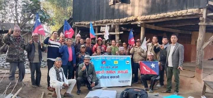 मोरङको देउरालीमा मंगोल प्रशिक्षण