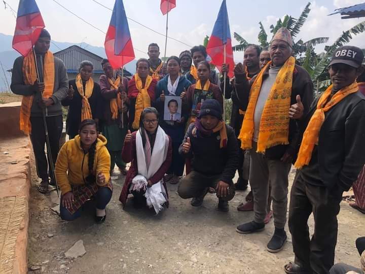 लिखु गाउँपालिकामा एम. एन. ओ. को टोल सभा