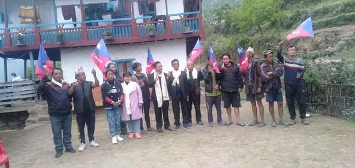 ताप्लेजुङको  फक्तालुङमा एम एनओको  वडा सभा गठन