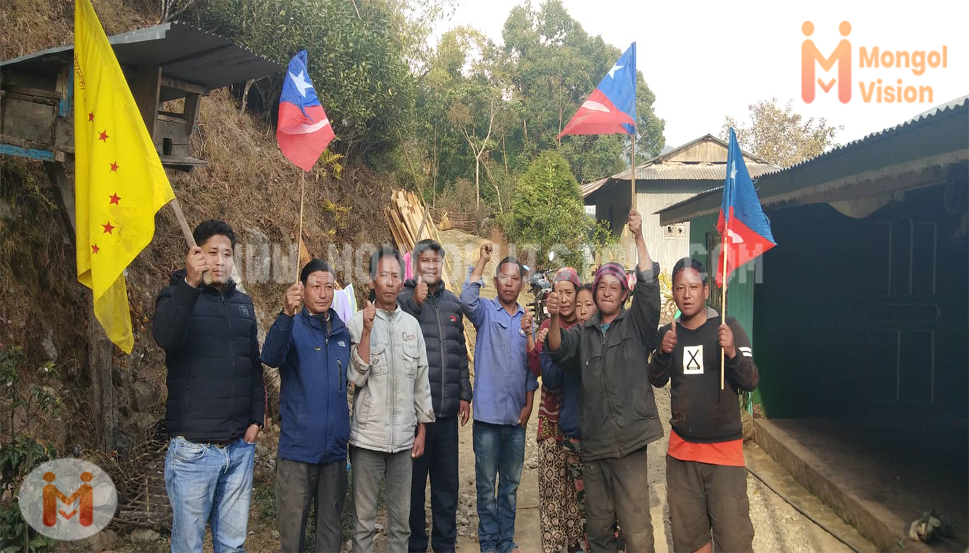 केन्द्रीय प्रेसिडेण्ट नेता कार्यकर्ता  भेटघाटमा व्यस्त