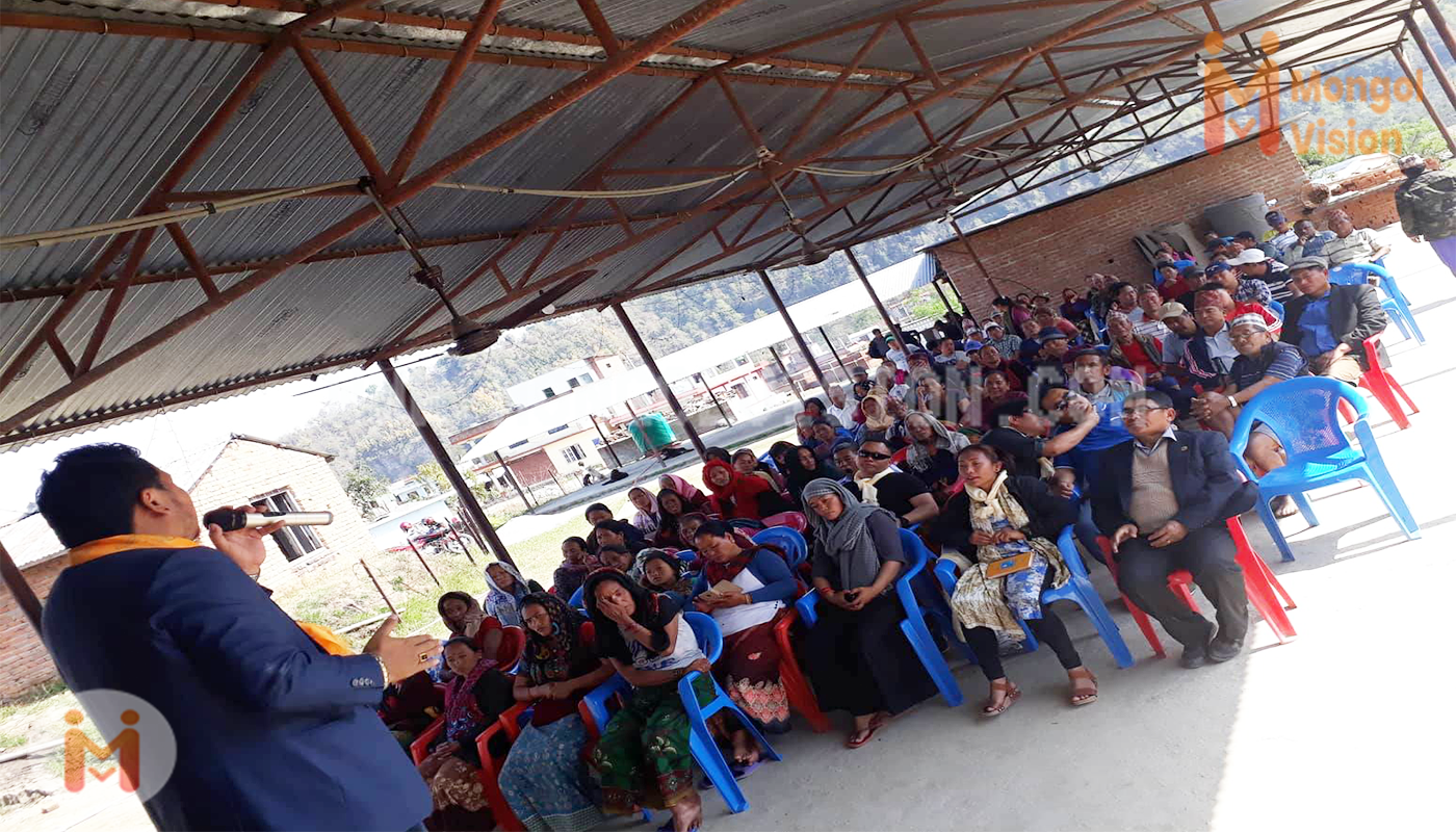 भानु नगरपालिकाको खहरेमा एमएनअोको प्रशिक्षण