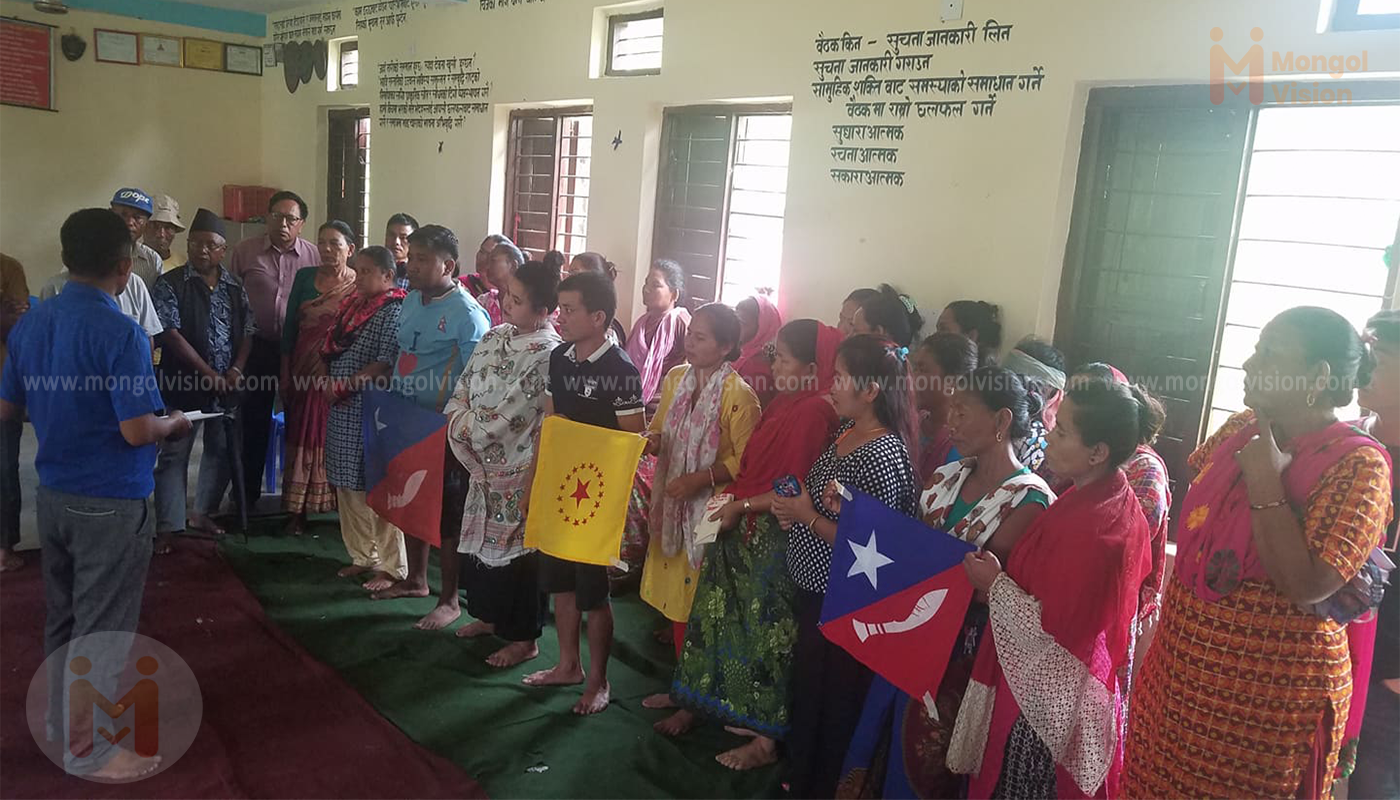 कपिलवस्तुकाे बुद्धभूमी नगरपालिका १ मा एम.एन.अाेकाे एकदिने प्रशिकक्षण र वडा सभा गठन सम्पन्न ।