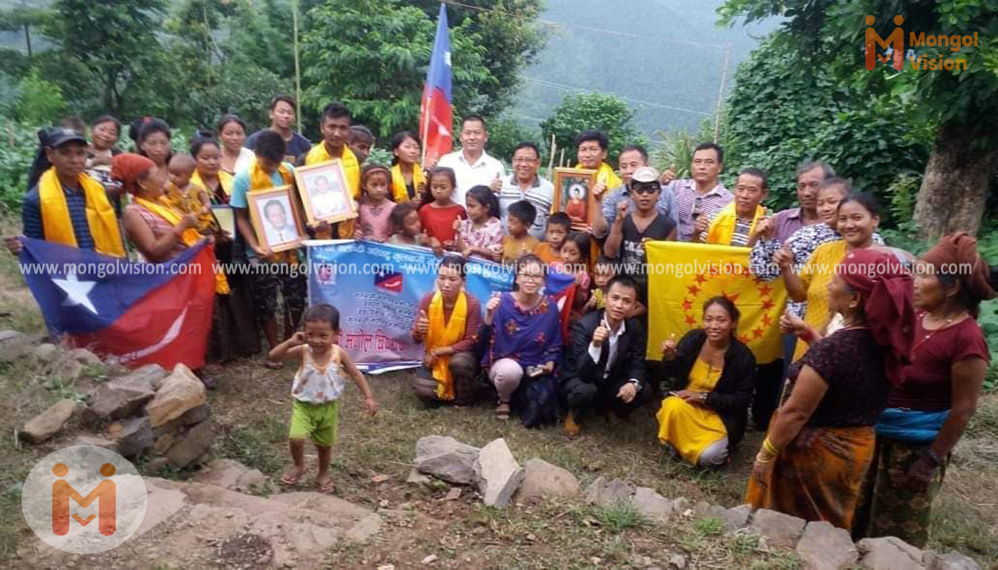 ऐतिहासीक  सहिद लखन गाउँपालिकामा मंगोल नेशनल अर्गनाइजेसन